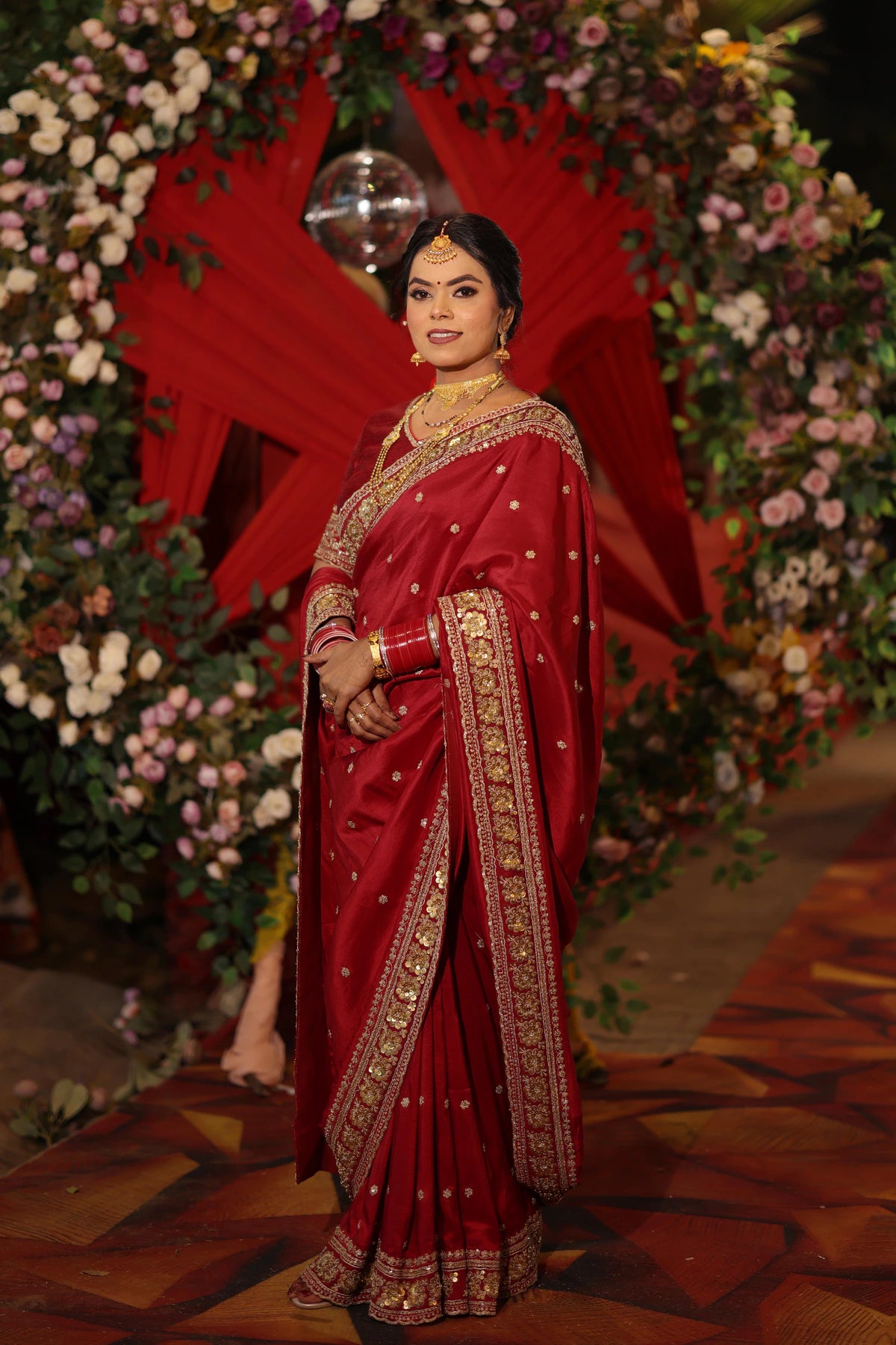 Red Royal Saree