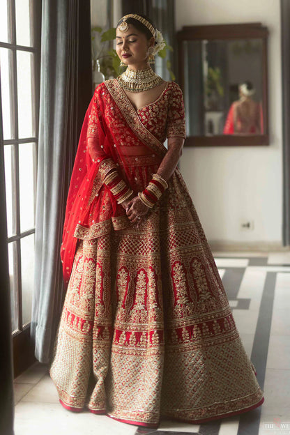 Gulistan-e-Bahar Lehenga