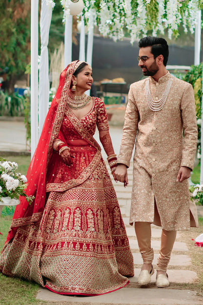 Gulistan-e-Bahar Lehenga