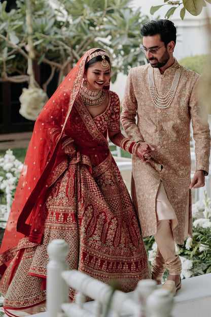 Gulistan-e-Bahar Lehenga
