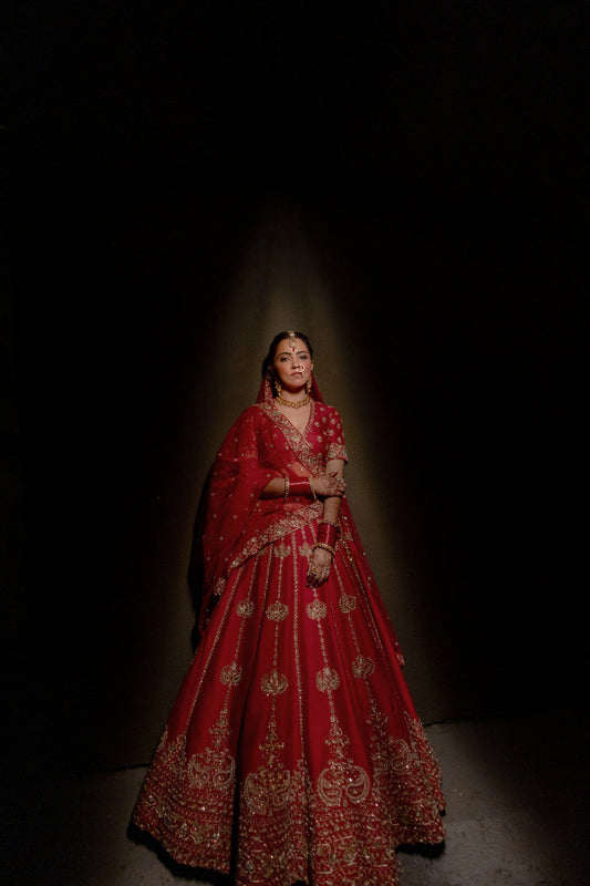 Surkhaab Lehenga