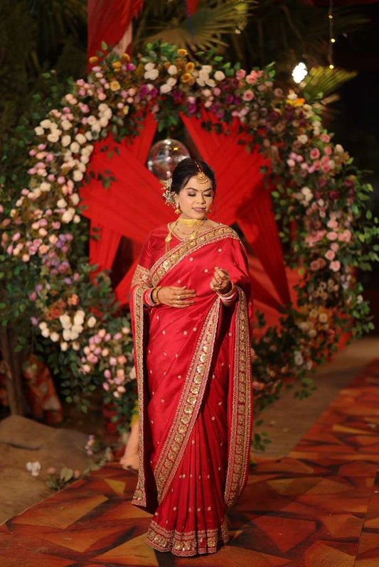 Red Royal Saree