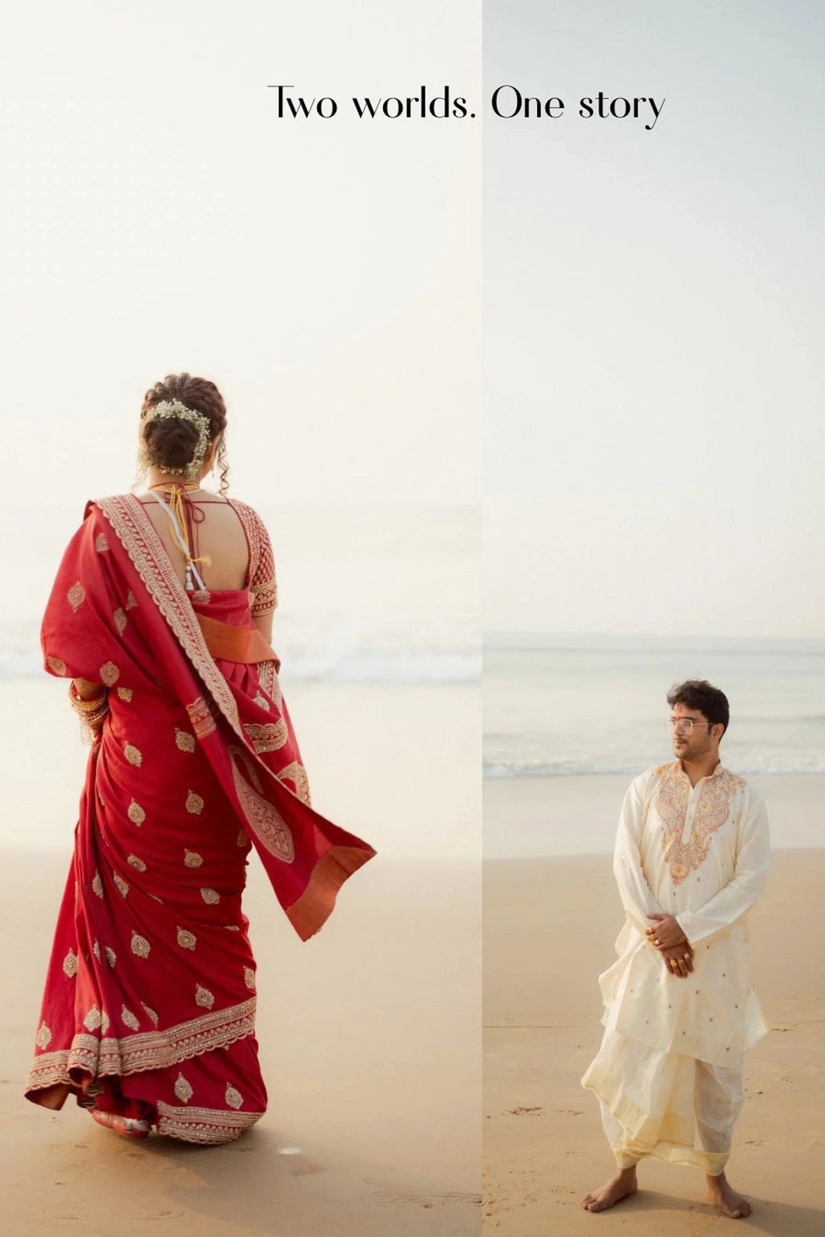 Floral Zari Saree