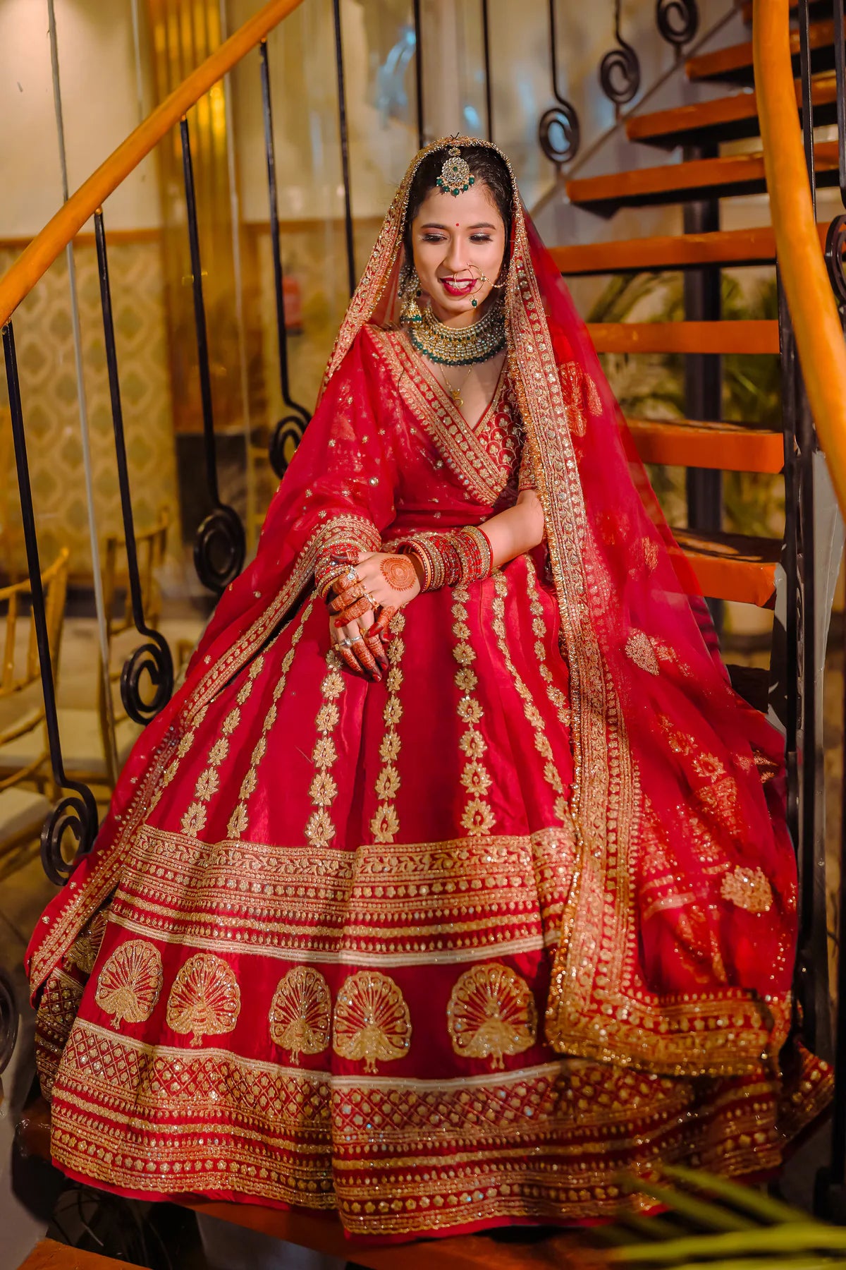 Premium Peacock Lehenga