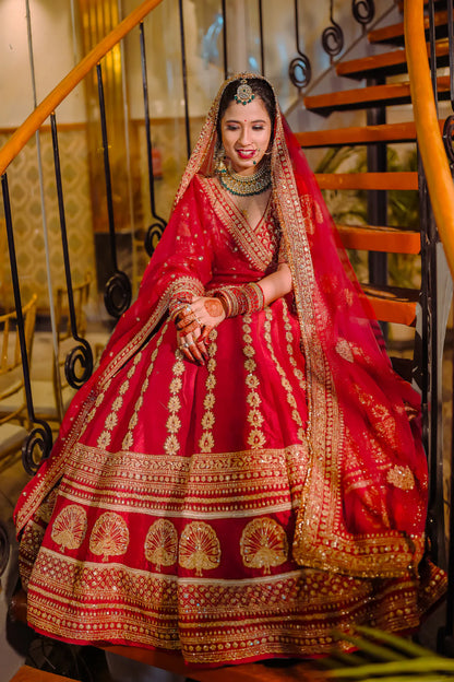 Premium Peacock Lehenga