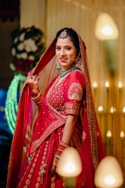 Premium Peacock Lehenga