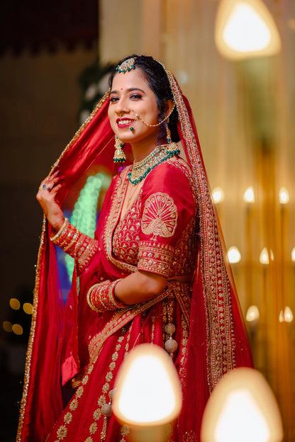 Premium Peacock Lehenga