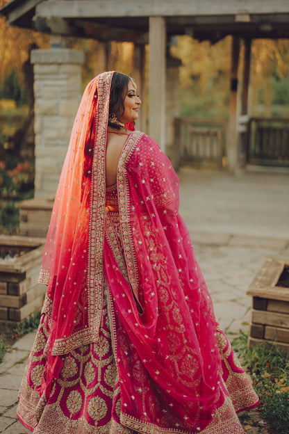 Blush Bloom Lehenga