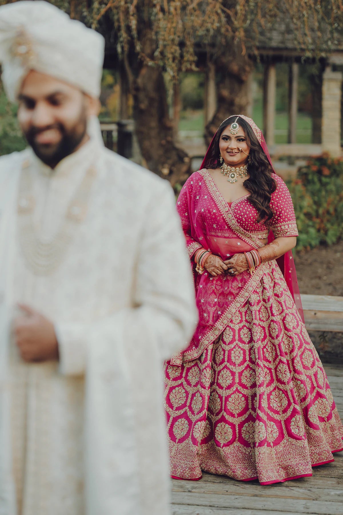 Blush Bloom Lehenga