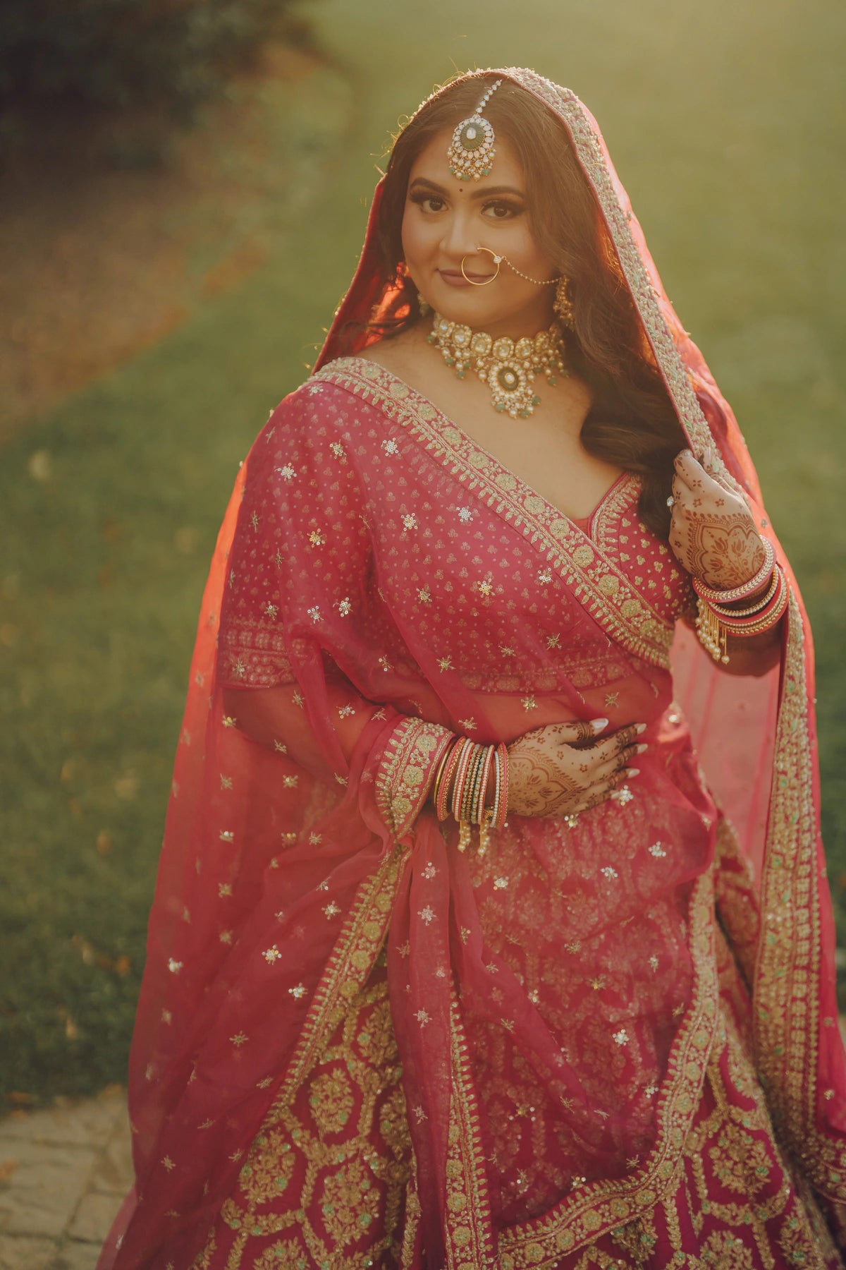 Blush Bloom Lehenga