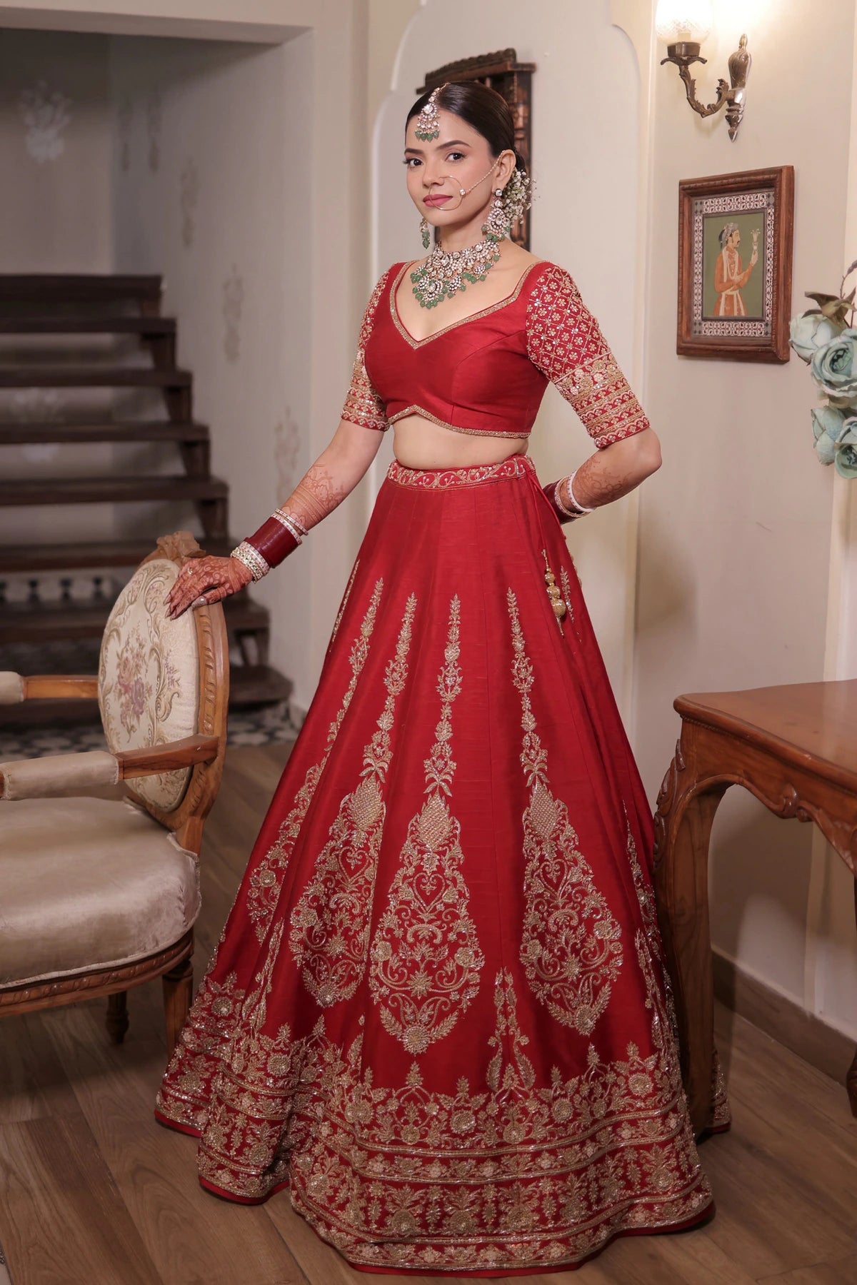 Mehraab Lehenga