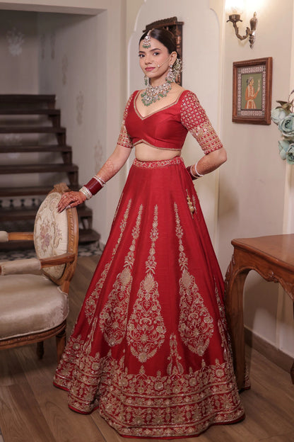 Mehraab Lehenga