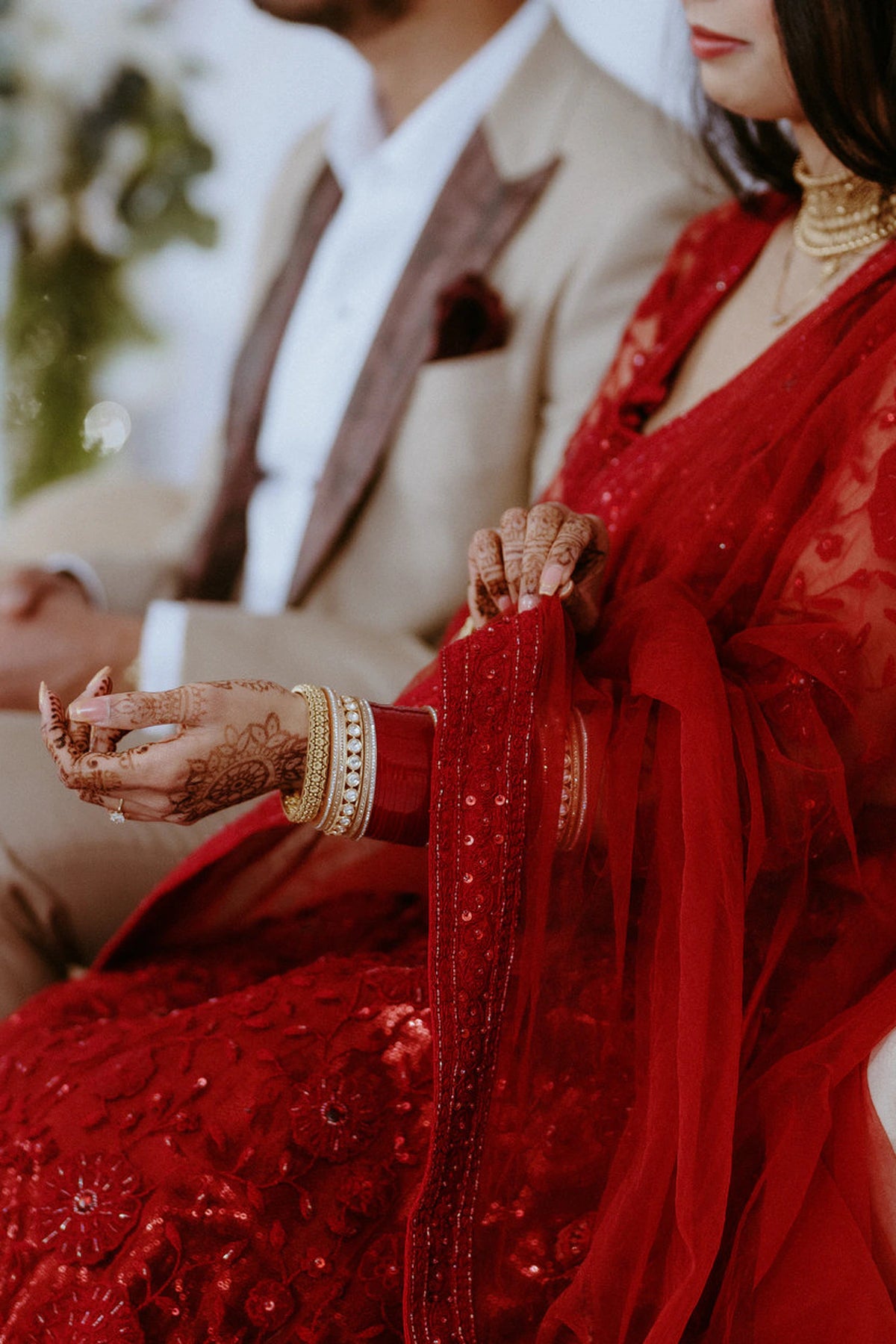 Scarlet Dream Applique Lehenga