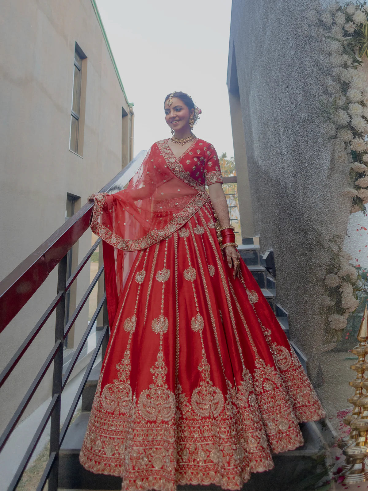 Surkhaab Lehenga
