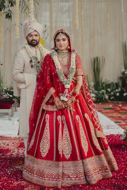 Zar-e-Ambi Lehenga