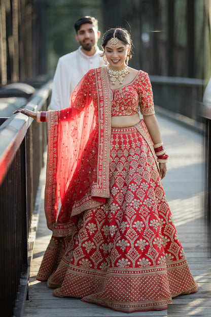 Shaahi Guldasta Lehenga