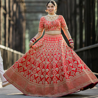 Shaahi Guldasta Lehenga