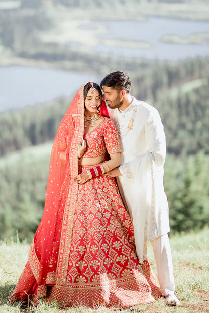 Shaahi Guldasta Lehenga