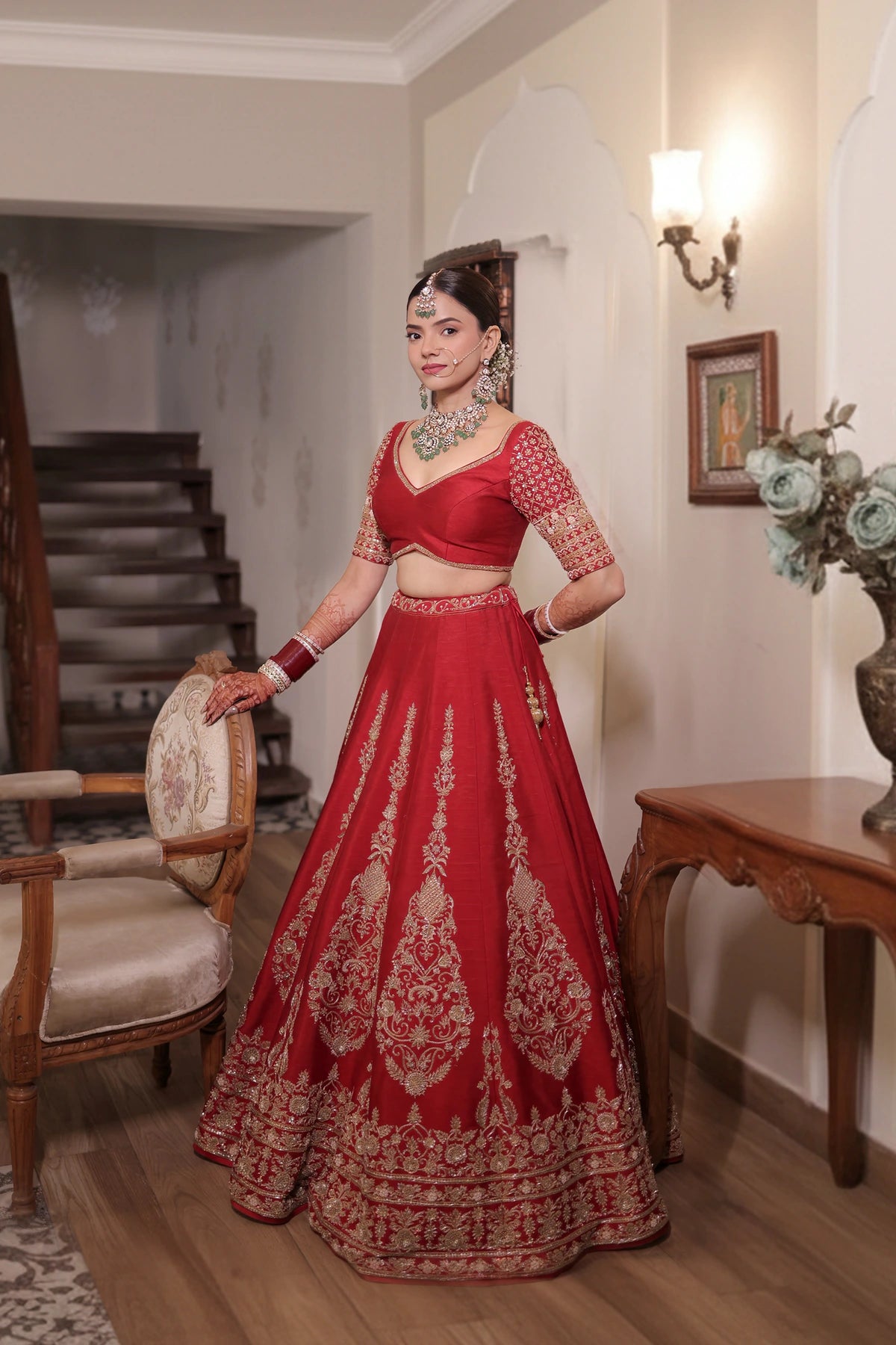 Mehraab Lehenga