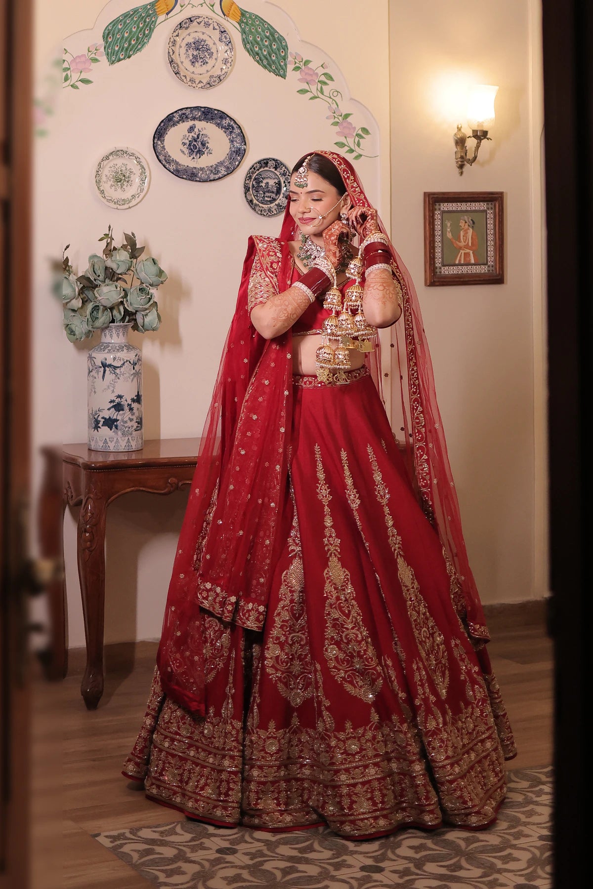 Mehraab Lehenga