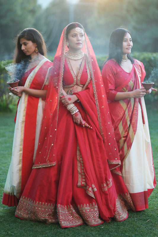 Premium Lehenga with Embellished Dupatta