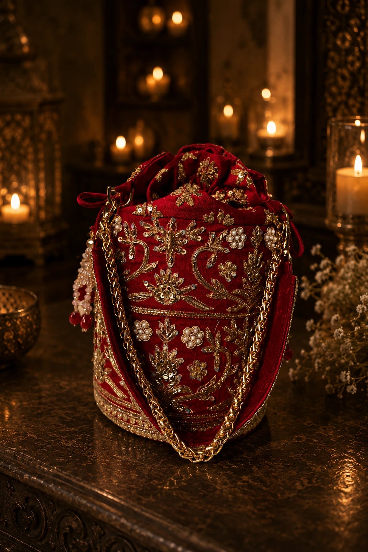 Nazrana Red Potali